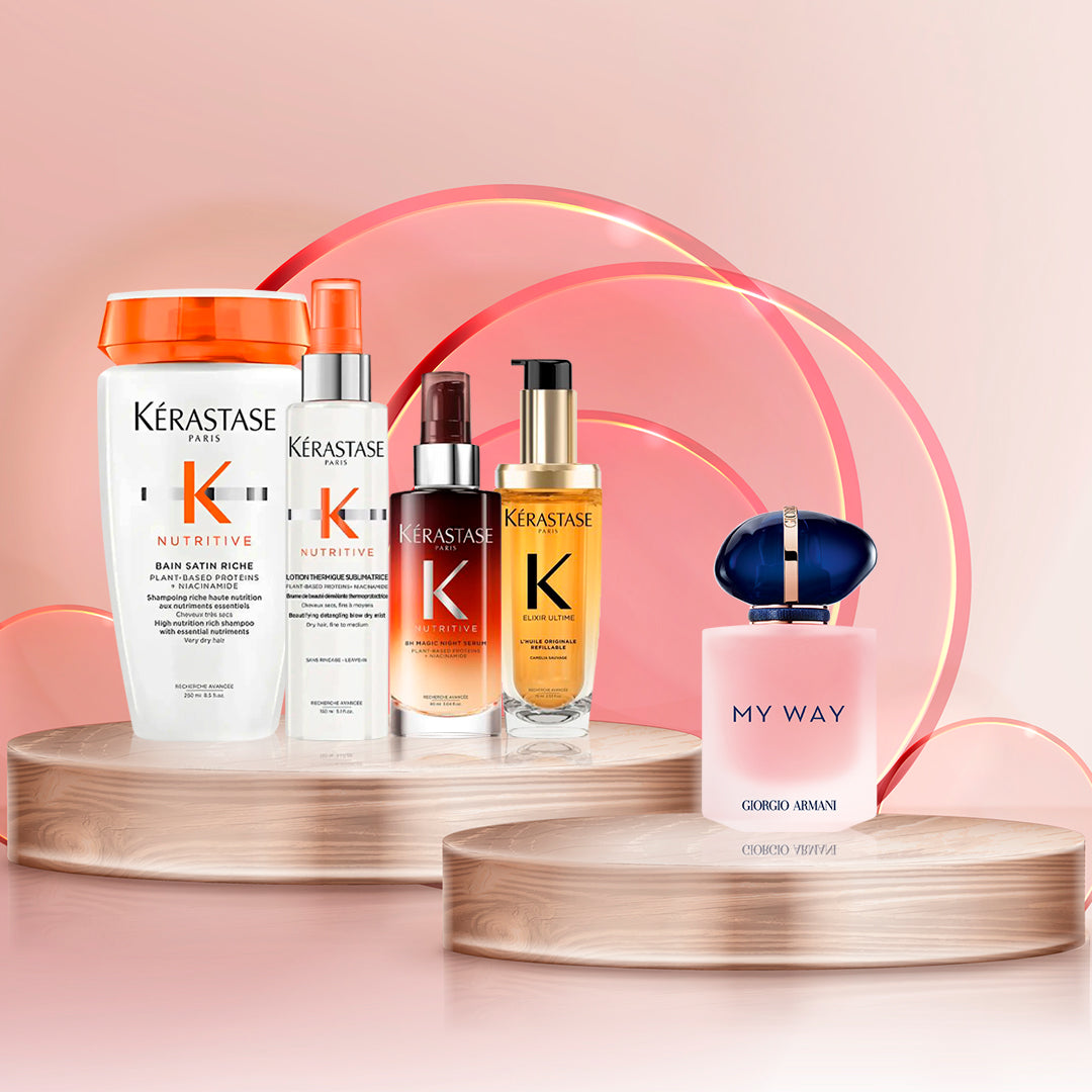 Kit Nutritive + Regalo Fragancia ( My Way Floral 50 ml)